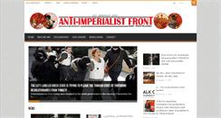 Desktop Screenshot of anti-imperialistfront.org