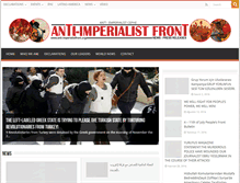 Tablet Screenshot of anti-imperialistfront.org